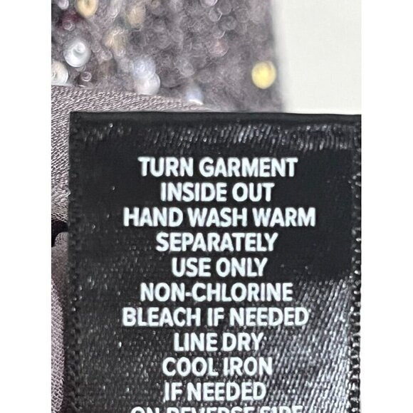 Torrid Sequin Top 3X Gray Glam Neutral Retro Festive Holiday Vegas Cocktail 80s - Picture 14 of 16